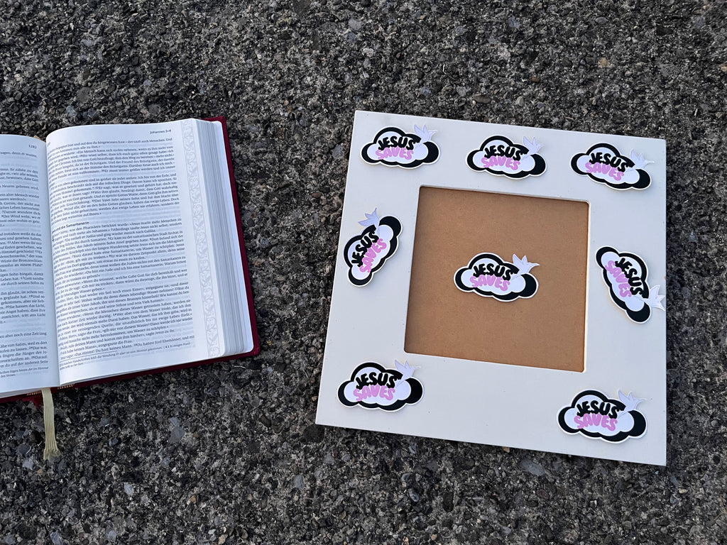 Cloud with Holy Bird (Jesus saves)