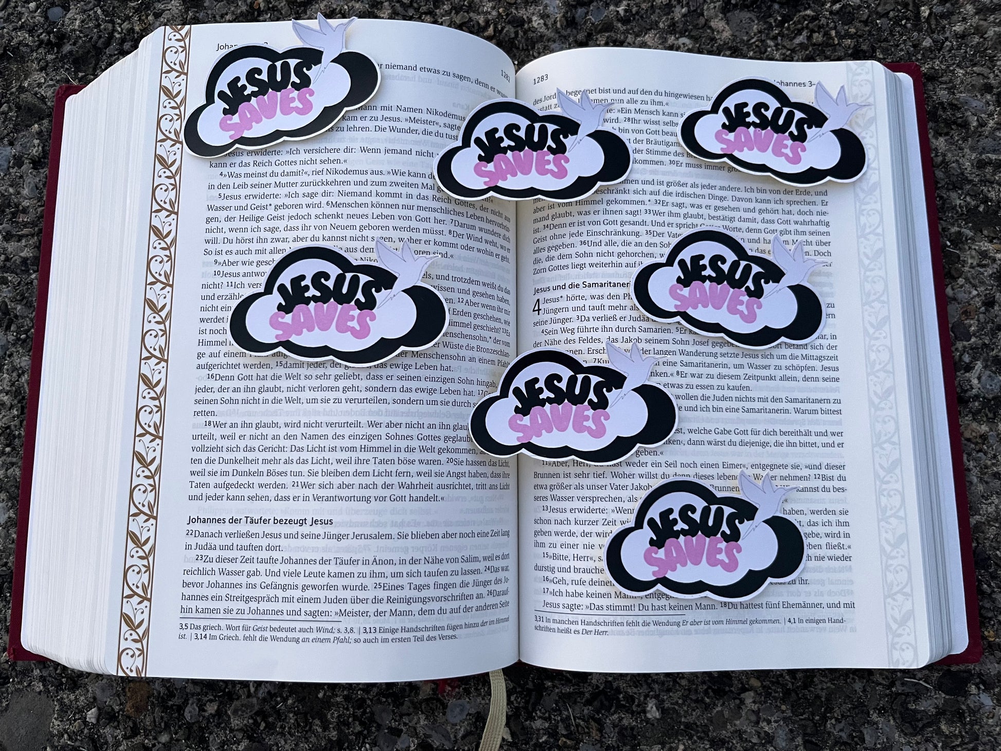 Cloud with Holy Bird (Jesus saves)